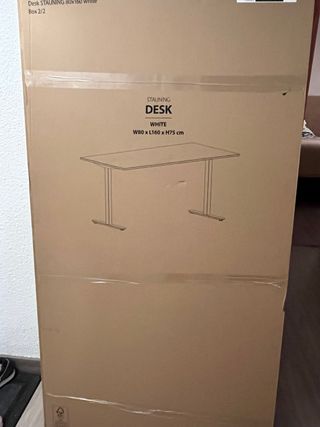 Escritorio STAUNING Blanco 160x80