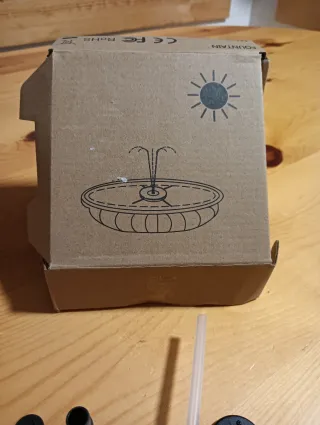 Mini pompa solare per fontane