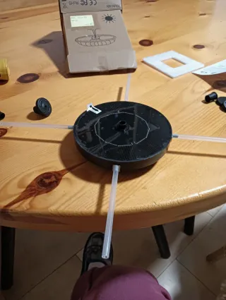 Mini pompa solare per fontane