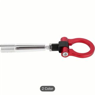 Gancho de remolque coche rojo