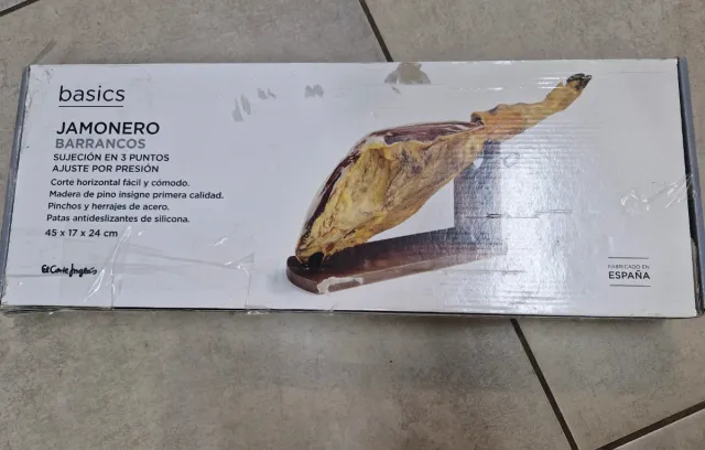 Jamonero Basics Barrancos madera pino