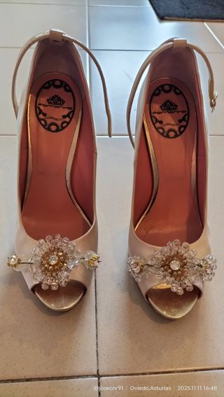 Zapatos de fiesta ForNarina Talla 38