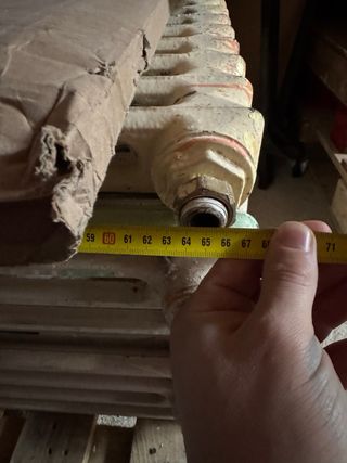 Radiadores de hierro fundido estrechos