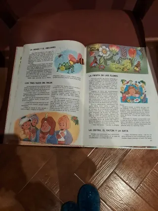 Libro de  fábulas y cuentos