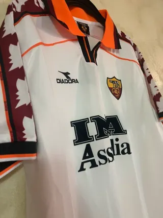 Maglia Totti 10 Roma away vintage 98/99 tg L