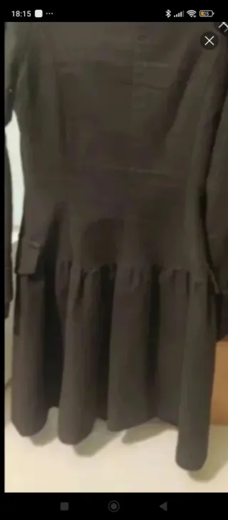 Abrigo Mango Mujer Talla S Marrón