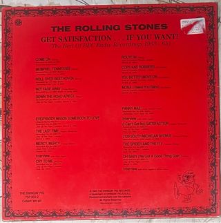 Doble LP Vinilo Rolling Stones - Get Satisfaction