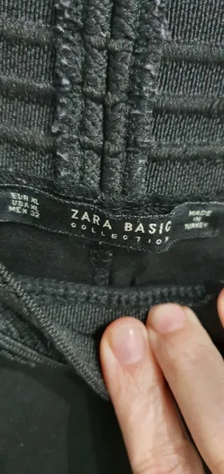 Pantalón Zara tipo leggins XL cintura goma