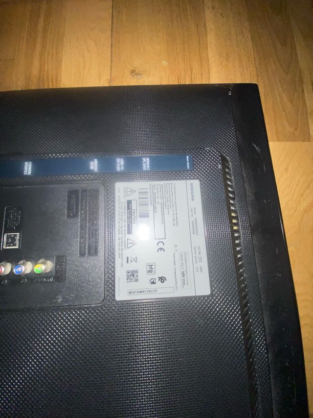 Televisión Samsung Negra