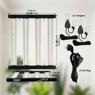 Foco LED Lucius Black Label 120W Cultivo