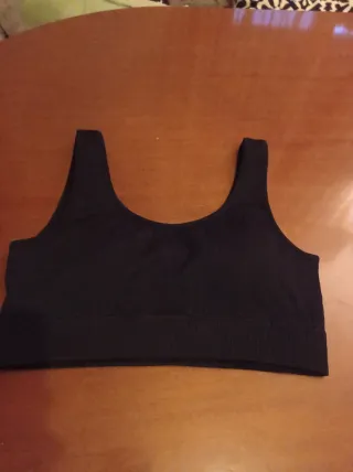 Sujetador deportivo Mango negro