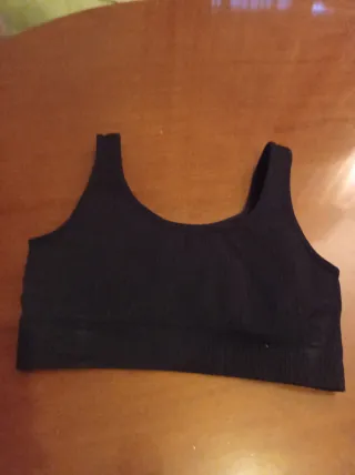 Sujetador deportivo Mango negro