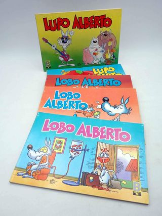 LUPO LOBO ALBERTO 1 2 3 4 5. Colección Completa. B