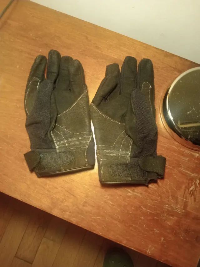 Guanti moto invernali neri