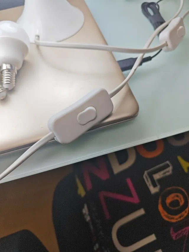 Juego 2 Lámparas Mesita Noche