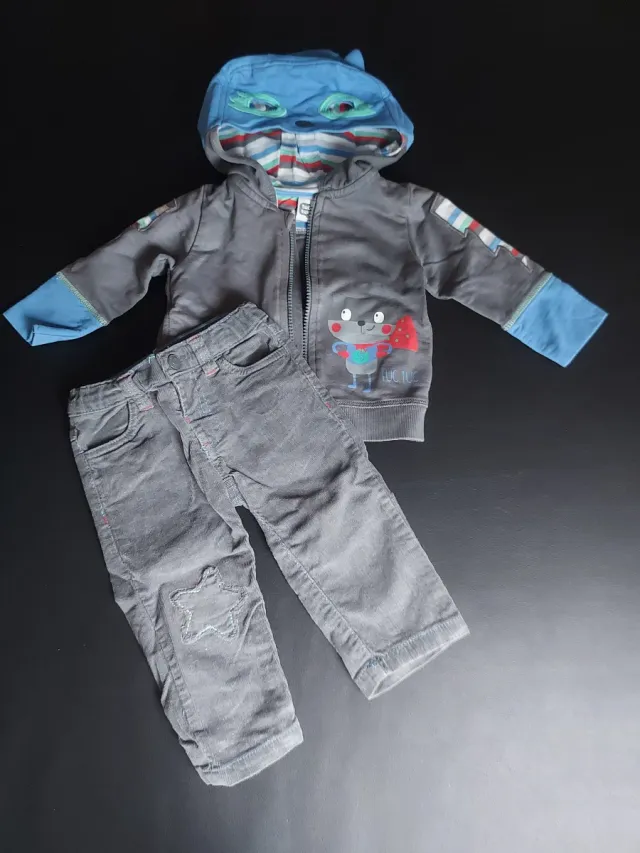 Conjunto deportivo superhéroe talla 74