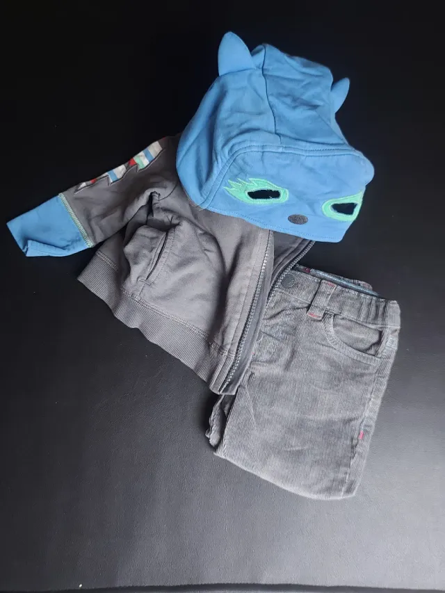 Conjunto deportivo superhéroe talla 74