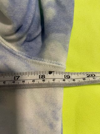 Sudadera Hollister Tie-Dye Azul y Blanca