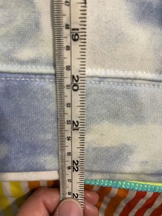 Sudadera Hollister Tie-Dye Azul y Blanca