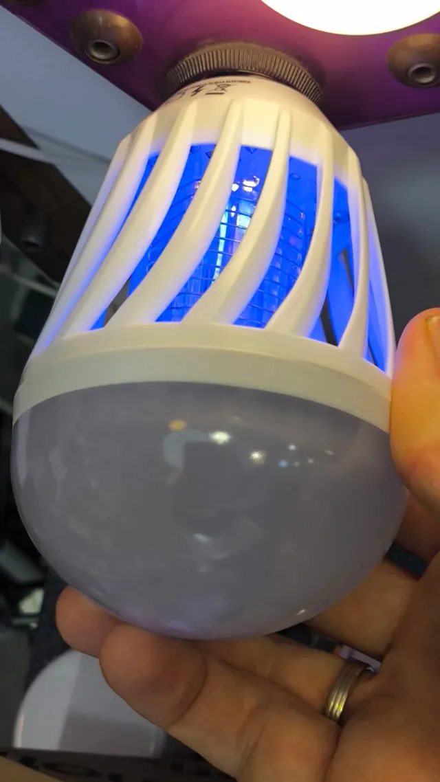 Bombilla LED AKHUO Mata Insectos E27 actinica