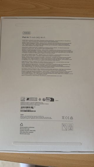 iPad Air M2 11 6ª Gen + funda con teclado y lapizl