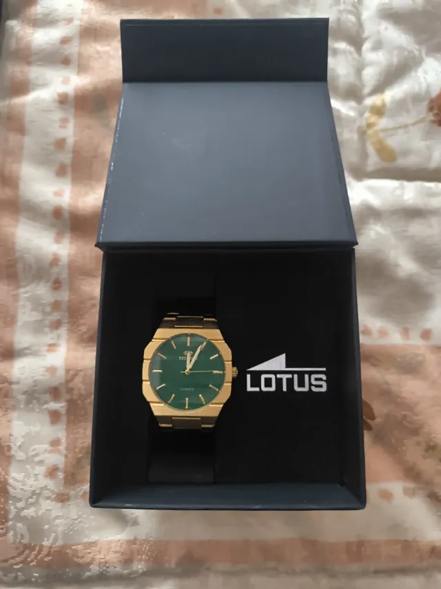 Reloj BESTWIN Caballero Dorado y Verde