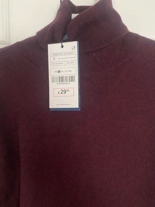 Jersey cuello alto Alvaro Moreno talla S