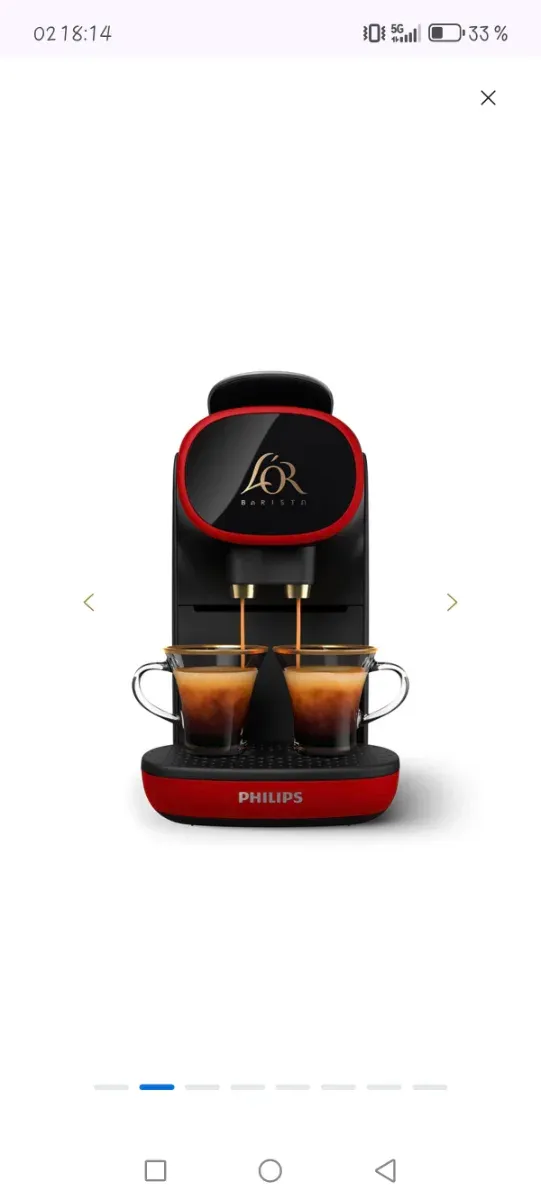 Macchina da caffè L'OR Barista Passione Rossa