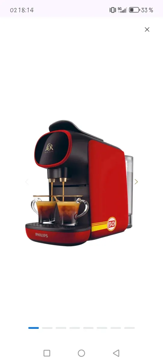Macchina da caffè L'OR Barista Passione Rossa
