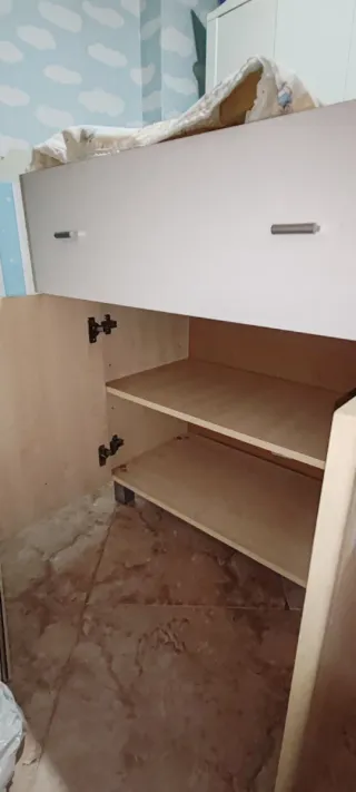 Mueble cambiador bebé
