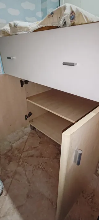 Mueble cambiador bebé