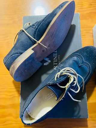 Zapatos Martinelli Hombre Talla 40 Azul