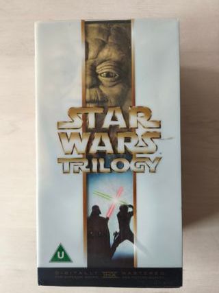 Trilogía Star Wars VHS (Inglés)