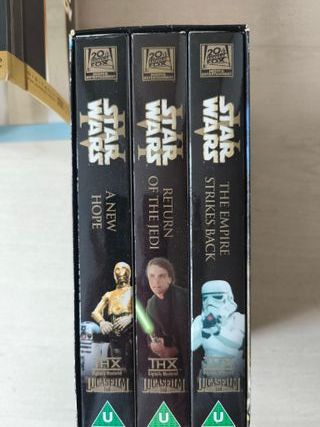 Trilogía Star Wars VHS (Inglés)