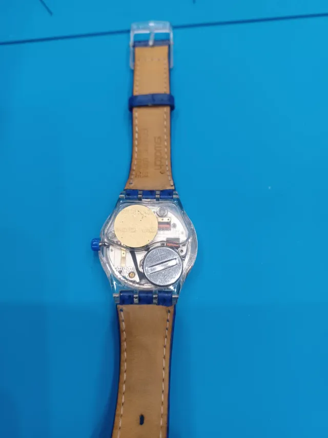 Orologio Swatch Blu e Bianco
