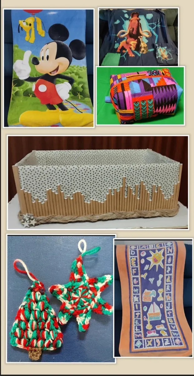 Lote variado: Mickey, Ice Age, manualidades