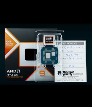 AMD Ryzen 7950X3D Thermal Grizzly Delided