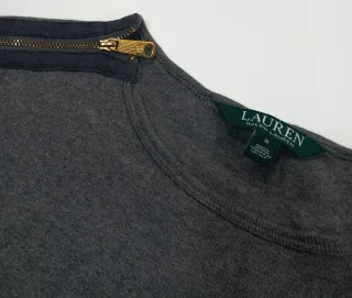 Vestido Ralph Lauren Gris Talla S