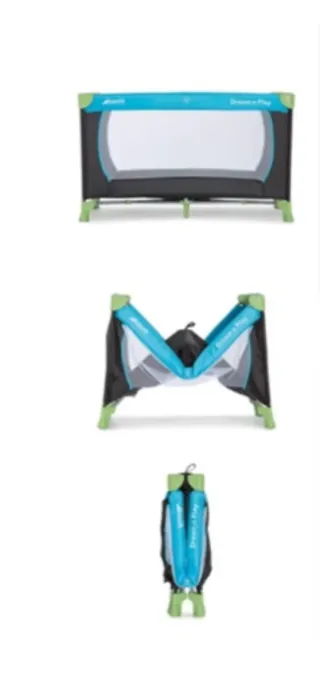 Cuna de viaje Hauck Dream N Play Turquesa