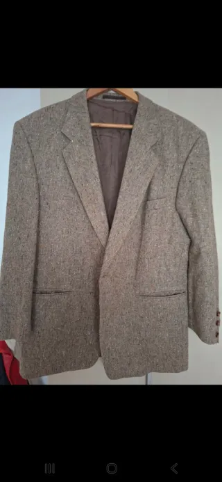 Americana Cortefiel Beige/Marrón