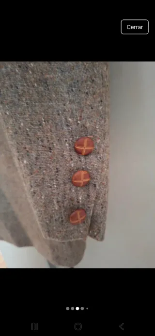 Americana Cortefiel Beige/Marrón