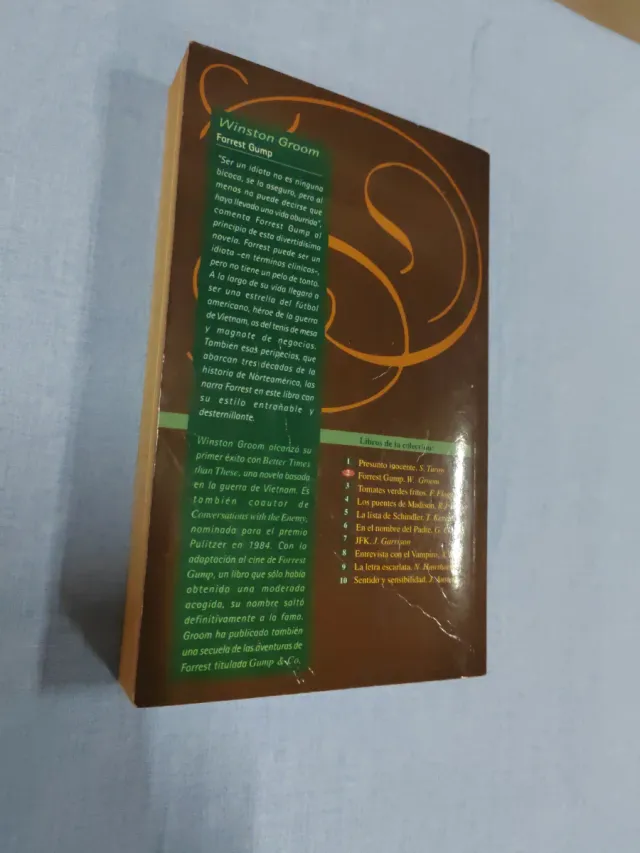 Firrest gump libro