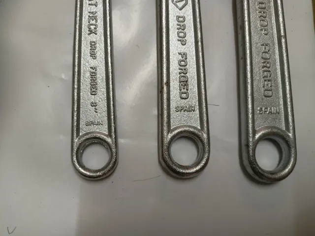 Juego 3 llaves inglesas IREGA