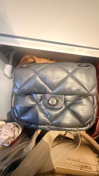 Bolso Bimba y Lola tipo Chanel Negro