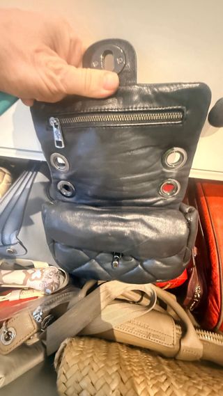 Bolso Bimba y Lola tipo Chanel Negro