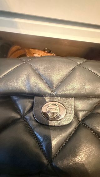 Bolso Bimba y Lola tipo Chanel Negro