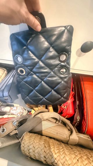 Bolso Bimba y Lola tipo Chanel Negro