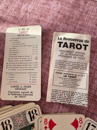 Baraja de cartas Tarot francés Maxim's de Paris