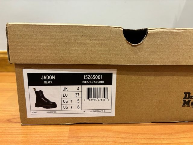 Botas Dr. Martens Negras Talla 37