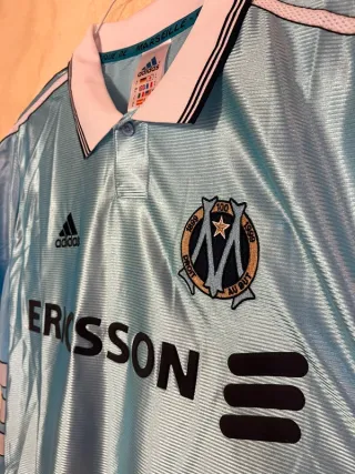 Maglia Ravanelli Marsiglia home vintage 98/99 tg.L